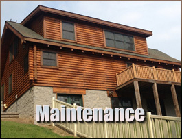  Albemarle County, Virginia Log Home Maintenance