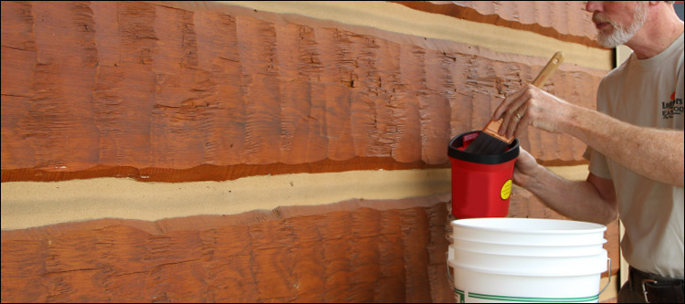 Professional Log Home Staining  Crozet, Virginia